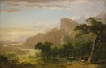 Escena del paisaje de la montaña Thanatopsis Asher Brown Durand